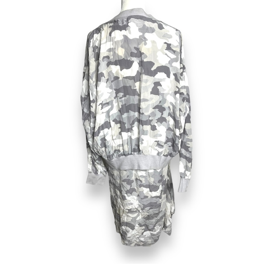 Pure Dkny camouflage silk set dres and jacket vintage size small - Picture 7 of 15